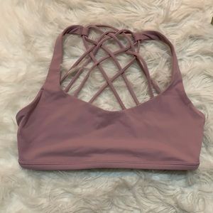 Lululemon light purple bra